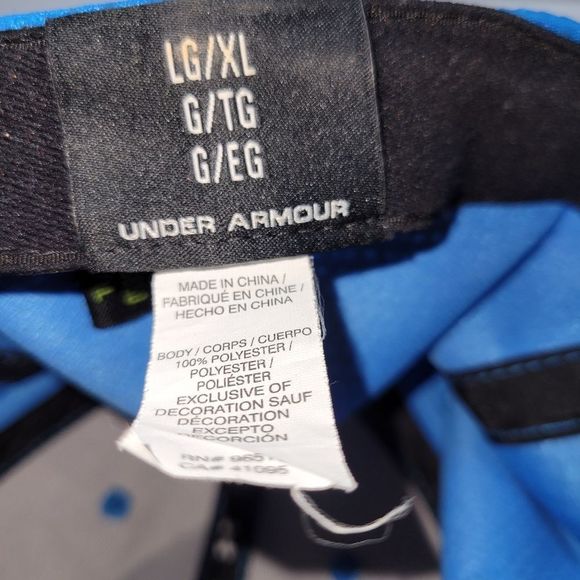 Men's Under Armour Embroidered Rose Hat Size L/XL - Picture 7 of 7